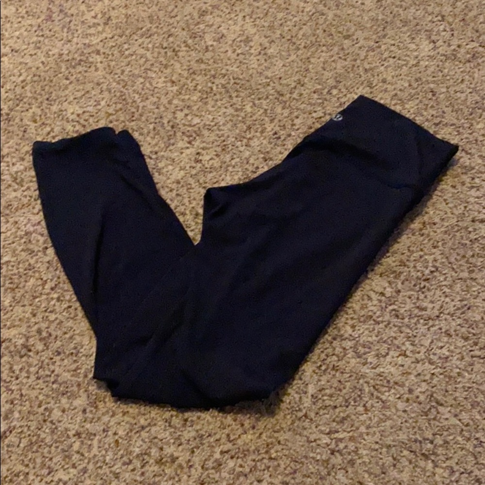 lulu lemon black leggings